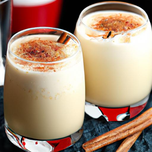 Eggnog Cinnamon Milkshake