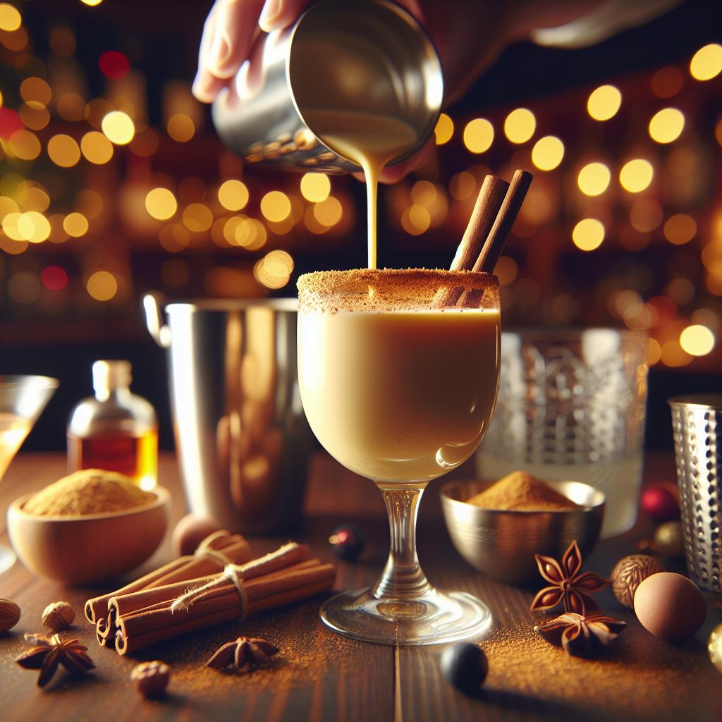 Eggnog Cocktail