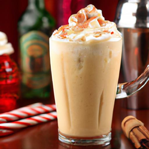 Eggnog Gingerbread Milkshake