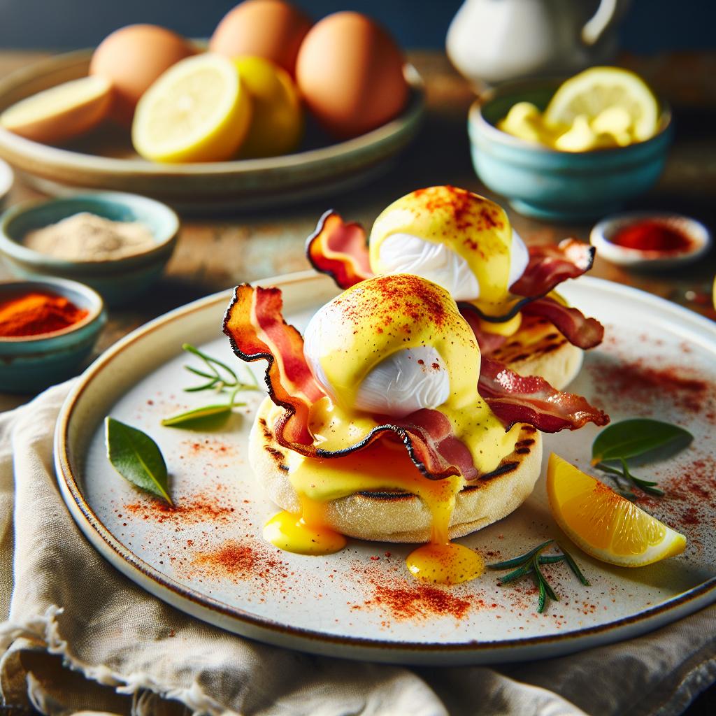 Eggs Benedict with Bacon