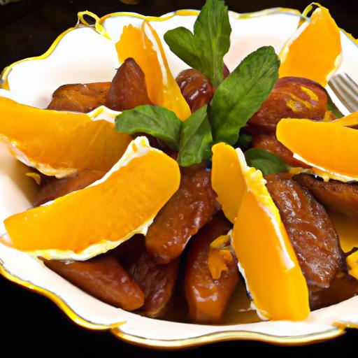 Egyptian Date and Orange Salad