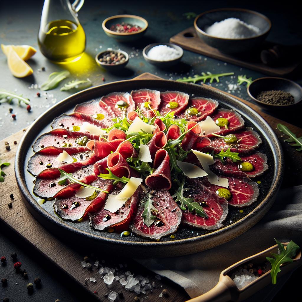 Elk Carpaccio