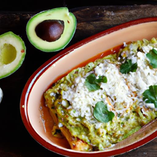 Enchiladas de Aguacate