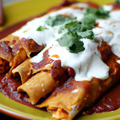 enchiladas de chile ancho