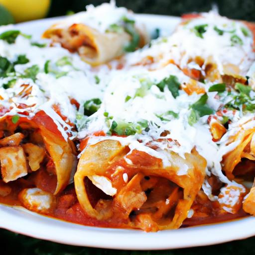 enchiladas de chile chipotle