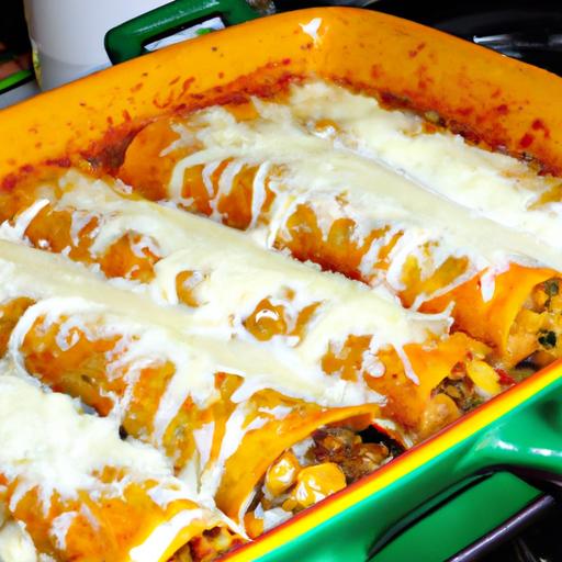 enchiladas de flor de calabaza