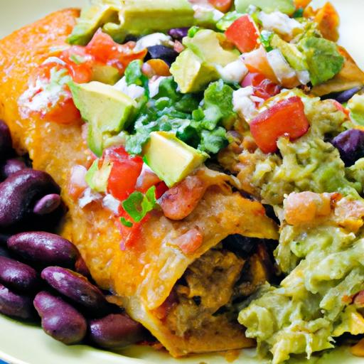 enchiladas de vegetales