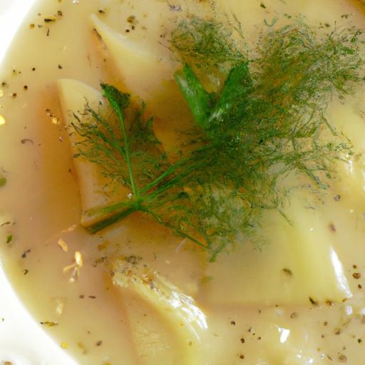 endive and fennel soup