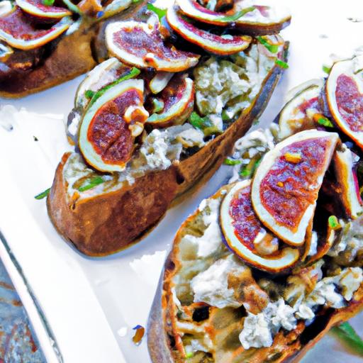 Endive and Fig Crostini