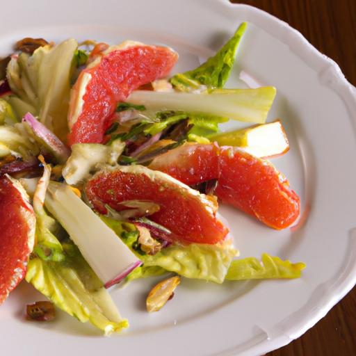 endive and grapefruit salad