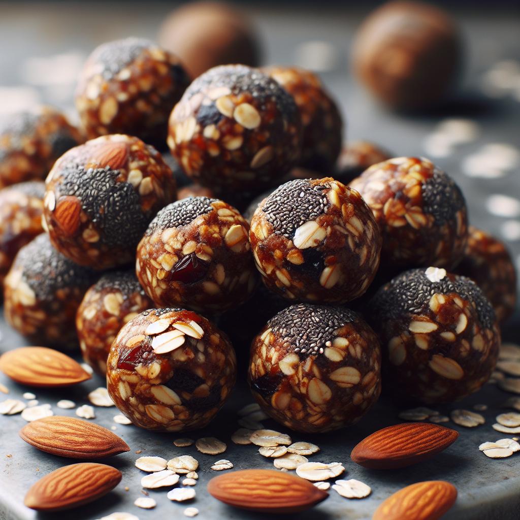 Energy Balls with Dates and Oats