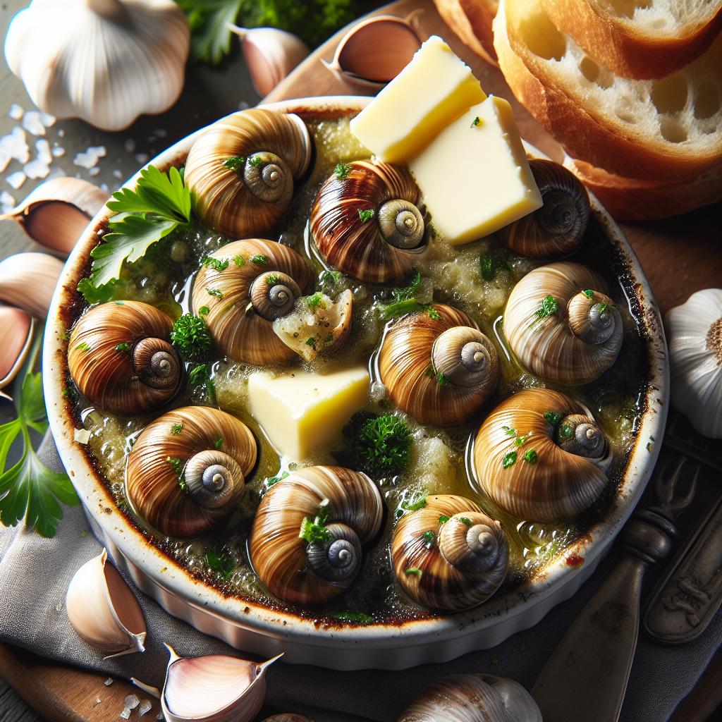 Escargot with Garlic Butter