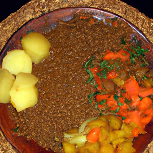 Ethiopian Injera and Stews