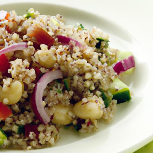 Fava Bean and Quinoa Salad