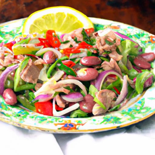 Fava Bean and Tuna Salad