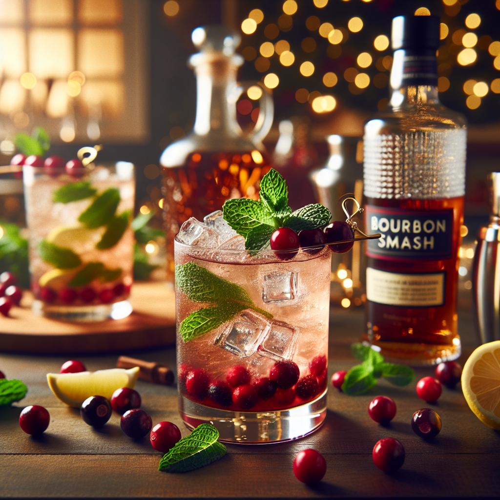 Festive Bourbon Smash