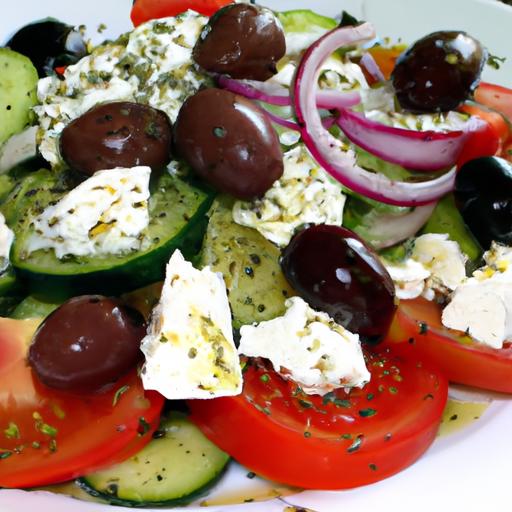 Feta and Olive Salad