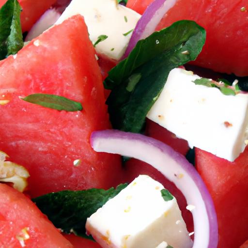 Feta and Watermelon Salad