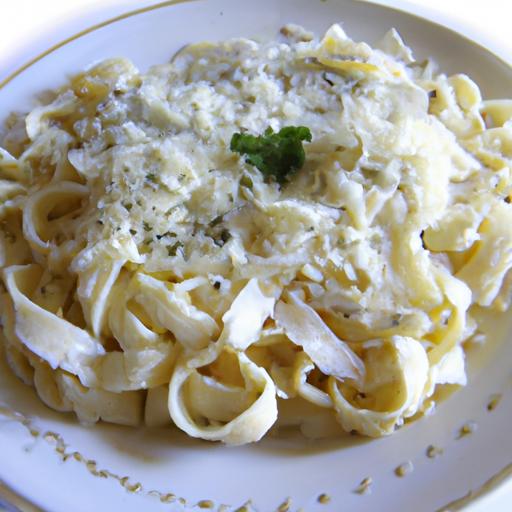 fettuccine alfredo