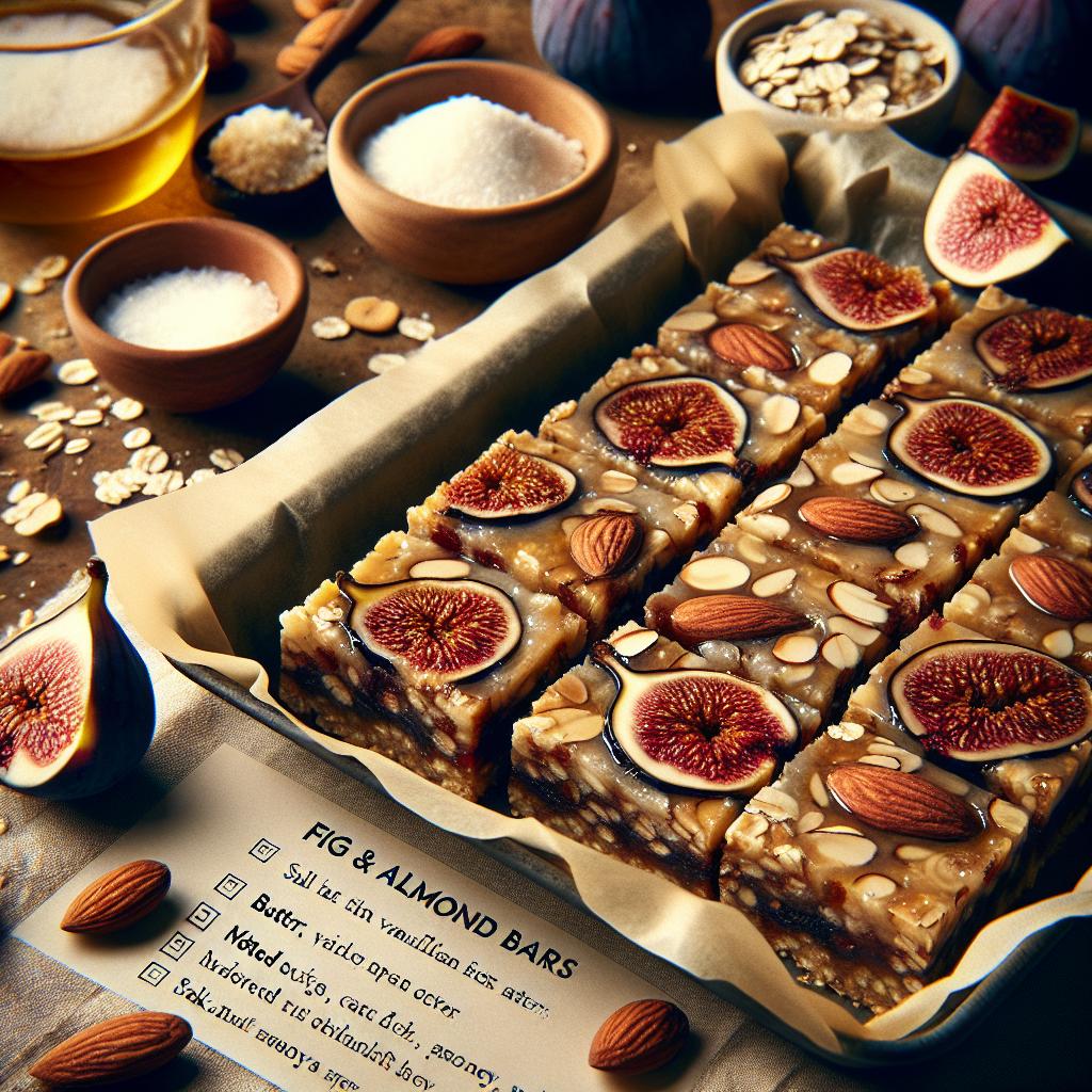 Fig and Almond Bars