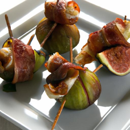 fig and bacon wrapped figs