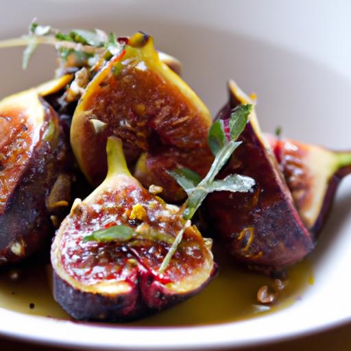 fig and balsamic glazed figs