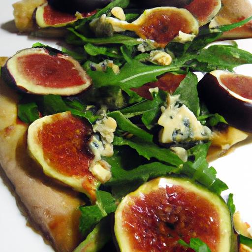 fig and blue cheese flatbread