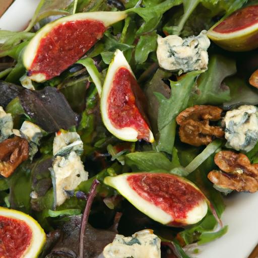 Fig and Blue Cheese Salad