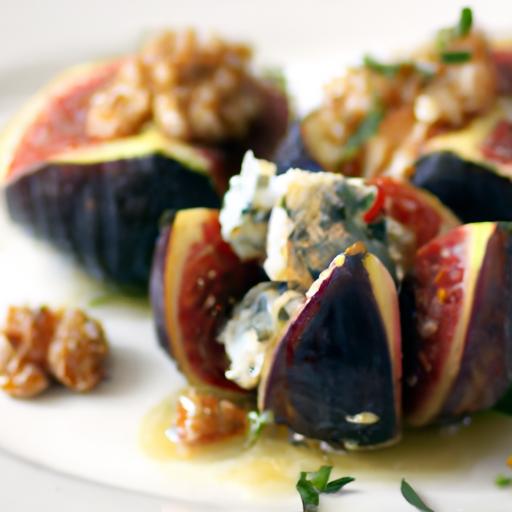 Fig and Blue Cheese Stuffed Figs