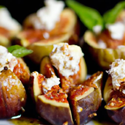 Fig and Feta Stuffed Figs