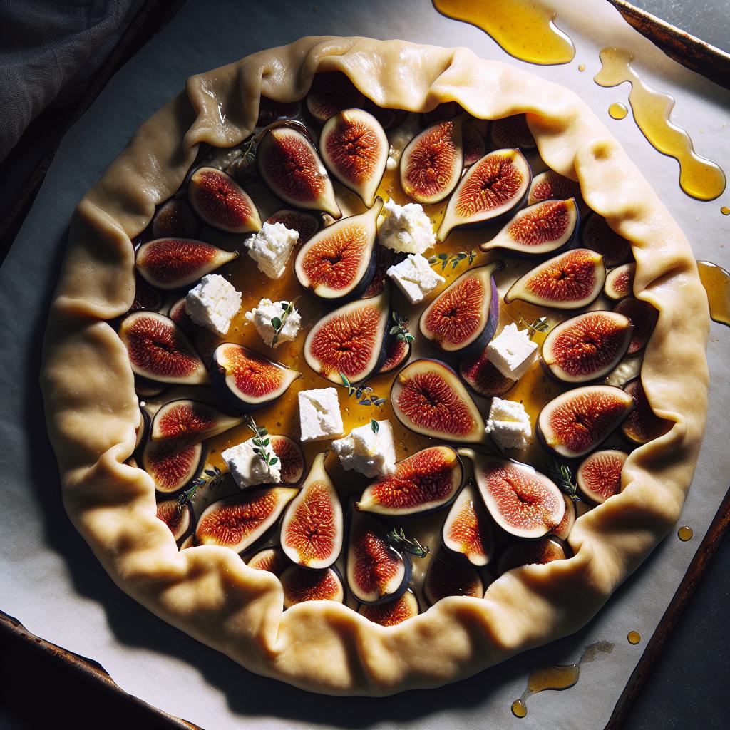 Fig and Goat Cheese Galette