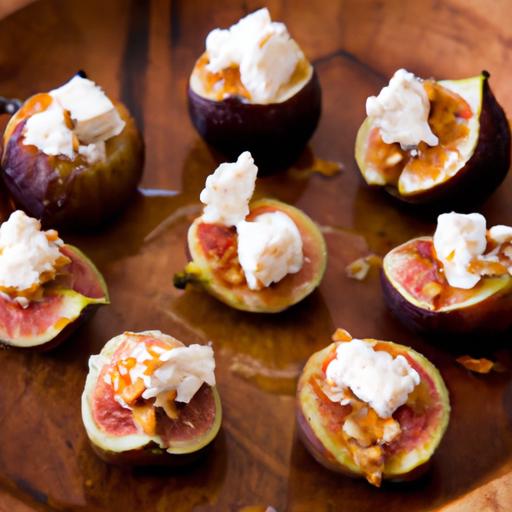 Fig and Goat Cheese Stuffed Figs