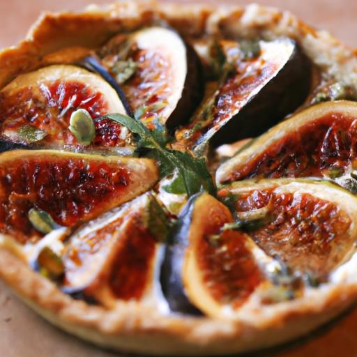 Fig and Goat Cheese Tart