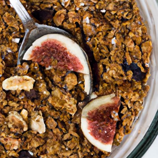 fig and walnut granola