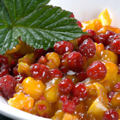 Finnish Cloudberry Salad