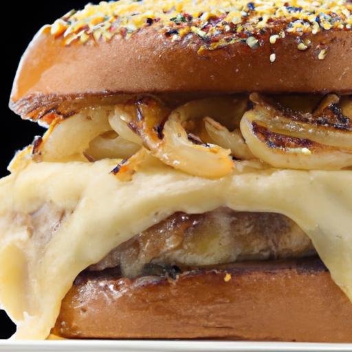 french onion burger