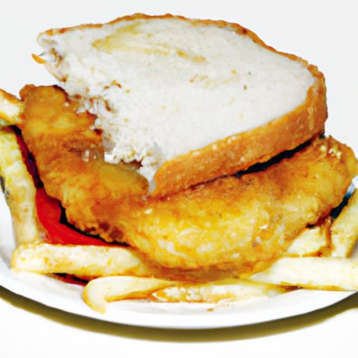 fried fish sandwich