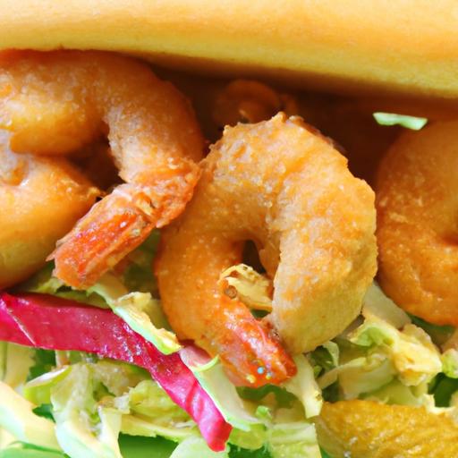 Fried Shrimp Po Boy