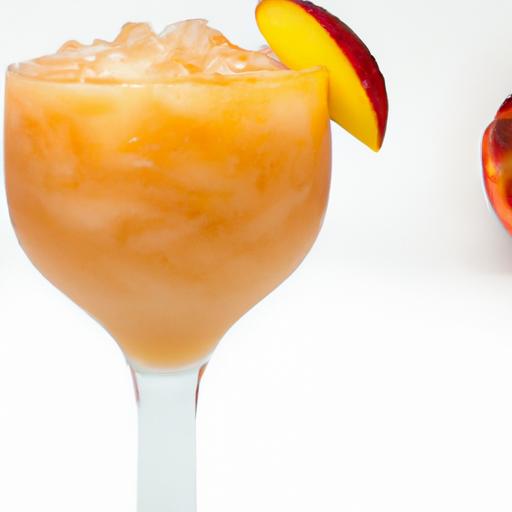 frozen peach margarita