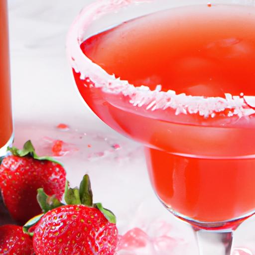 frozen strawberry margarita