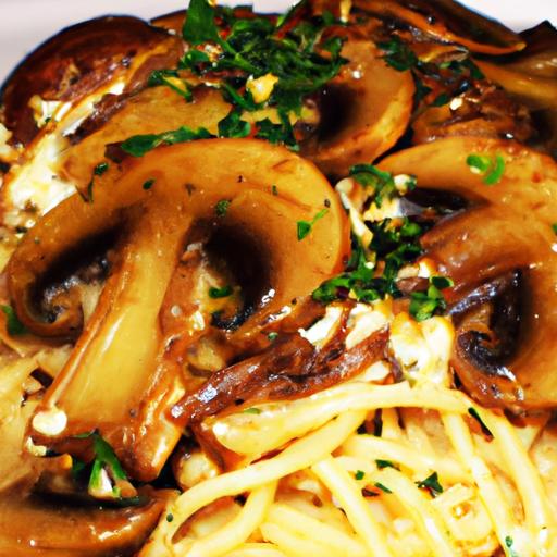 funghi e panna (mushroom cream sauce)