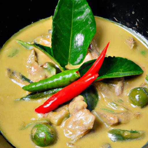 gaeng keow wan (green curry)