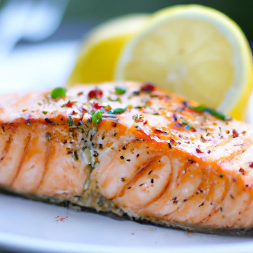 garlic butter baked salmon