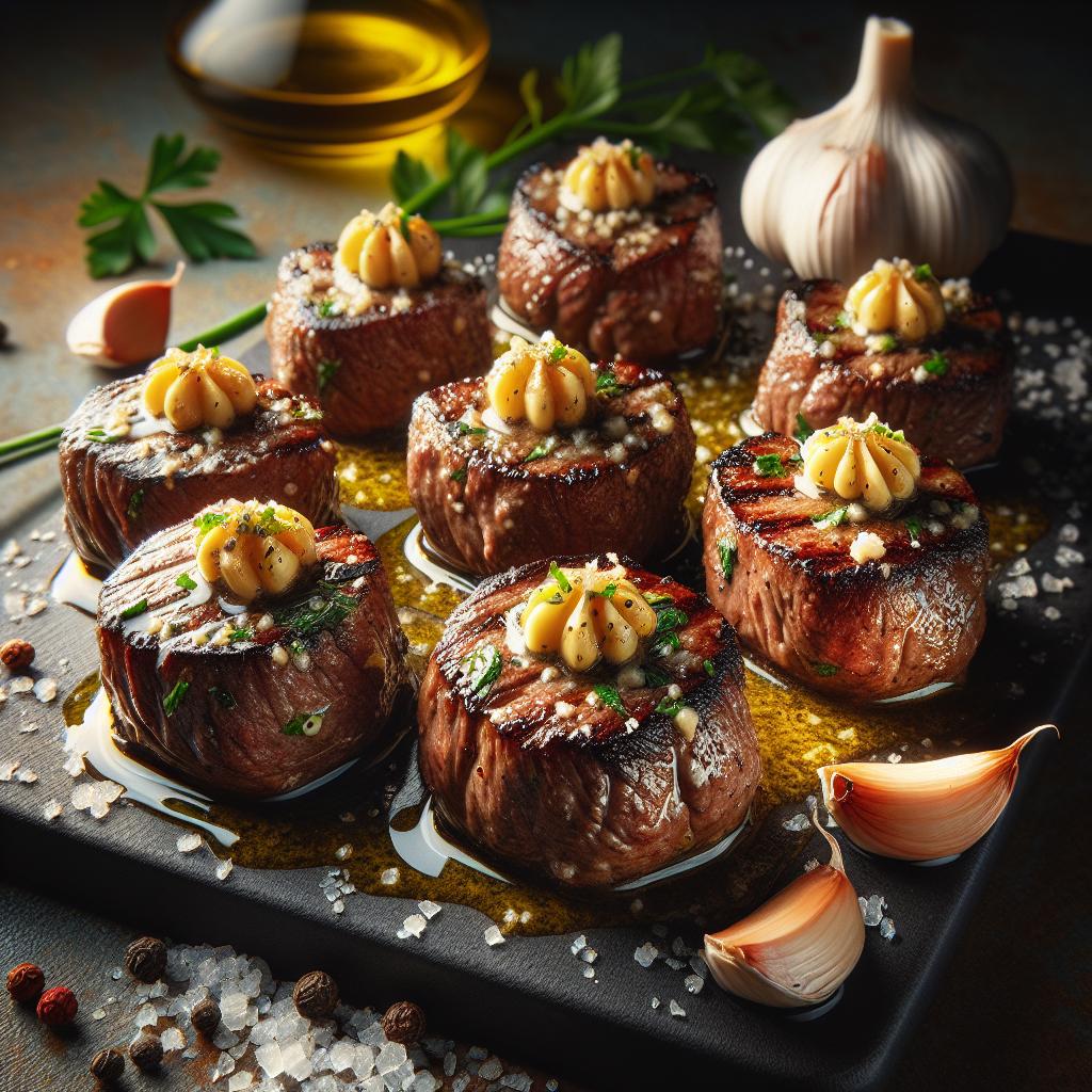 garlic butter steak bites