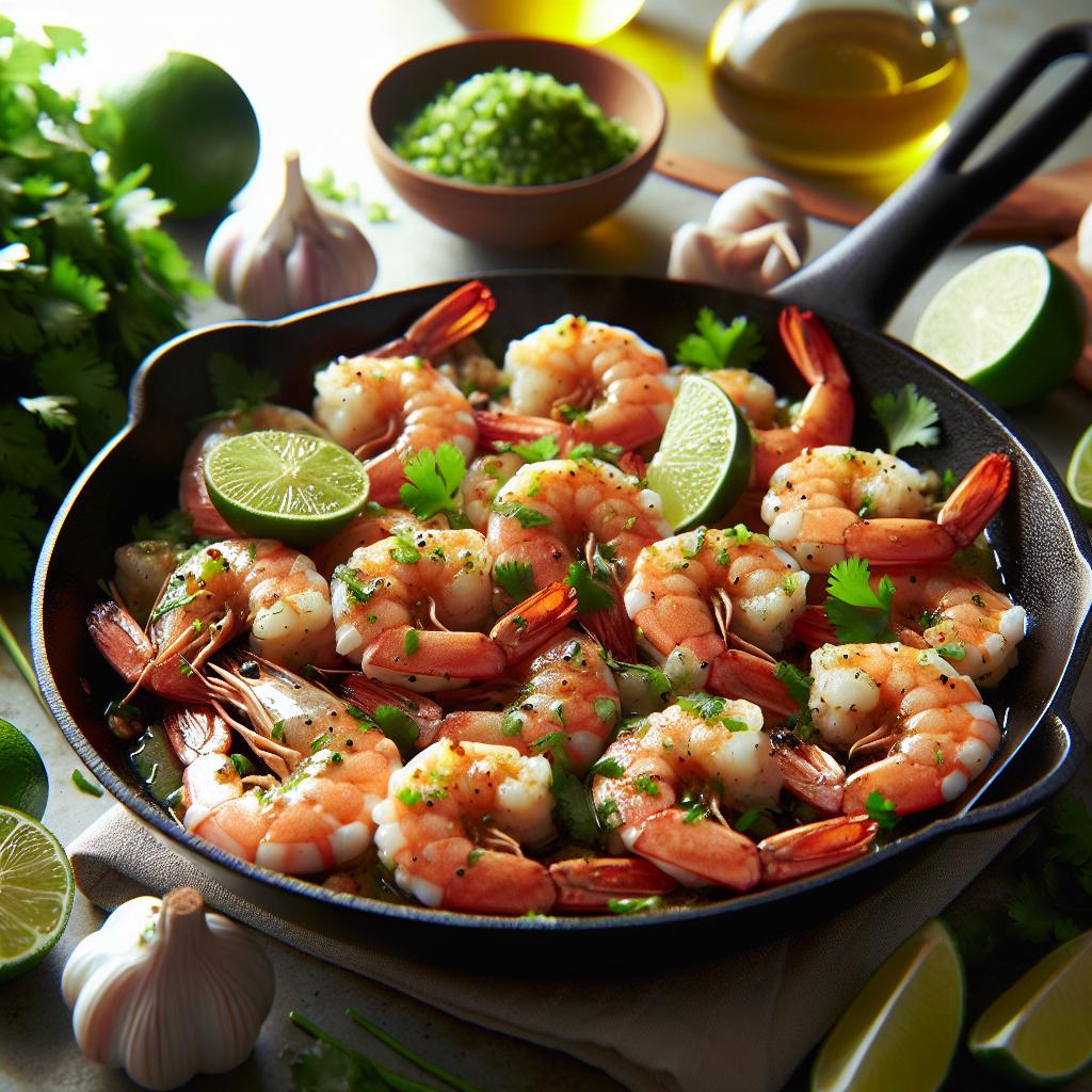 garlic lime shrimp