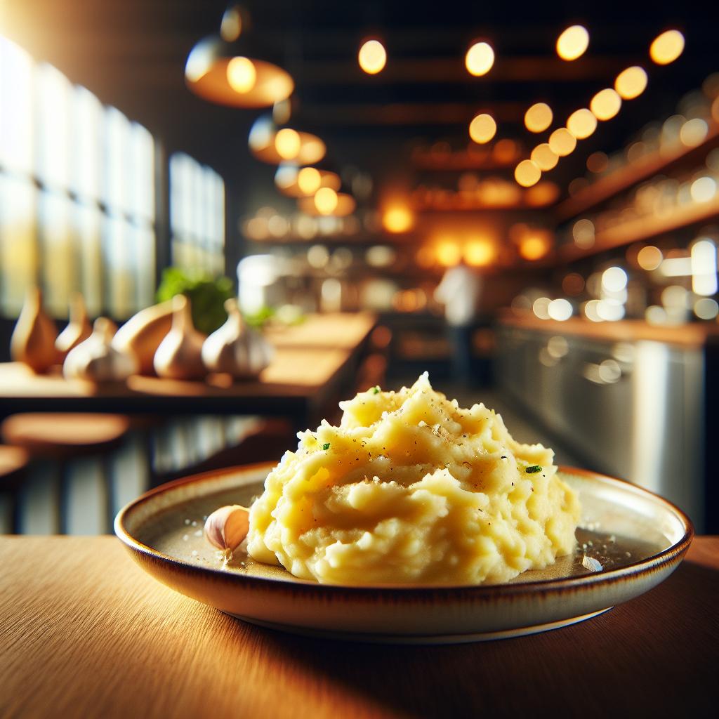 garlic mashed potatoes