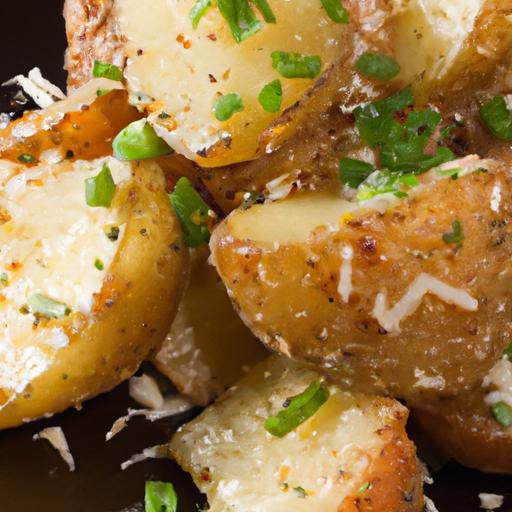 garlic parmesan country potatoes