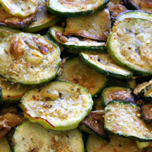 garlic parmesan zucchini chips