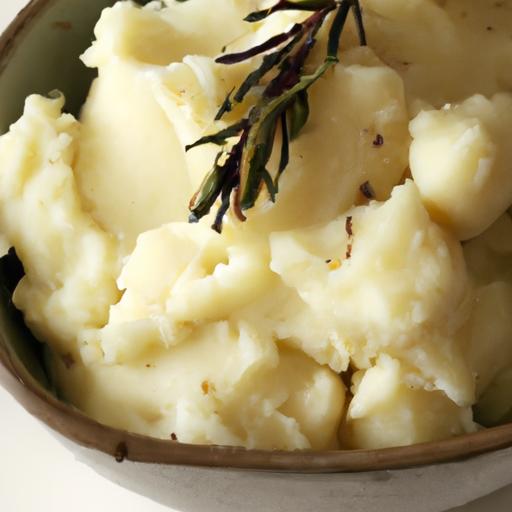 garlic rosemary mashed potatoes