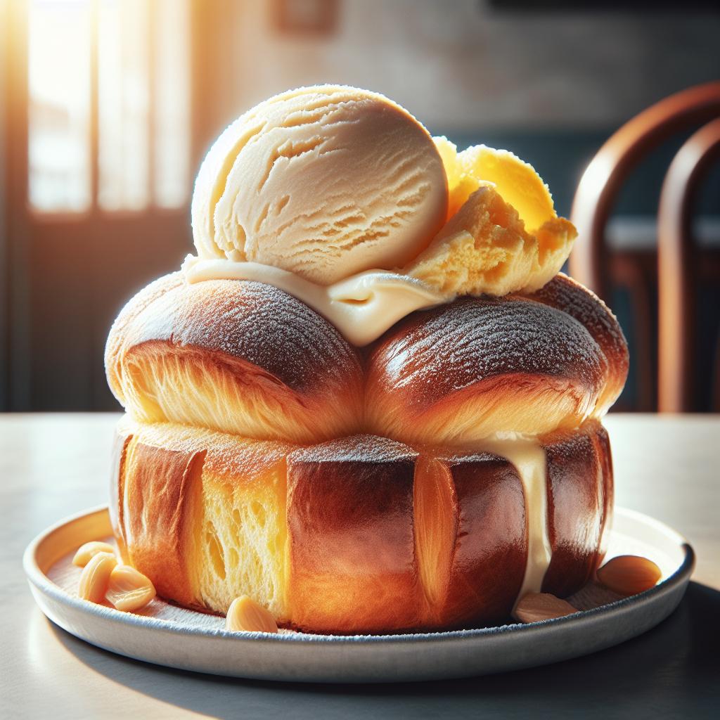 Gelato Con Brioche